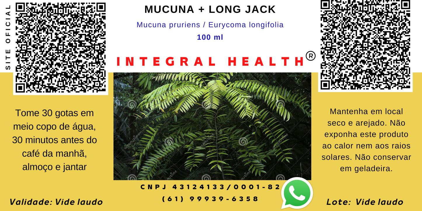 Tratamento para Síndrome de Burnout, Preservação dos Telômeros, Ganho de Energia Vital, Força Muscular e Sexual para ambos os sexos, Ansiedade, Depressão, Estresse, Fadiga Física, Mental e, em especial etc. 200 ml (2 frascos de 100 ml em vidro âmbar)