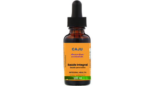 CAJU - Casca de Cajueiro, 200 ml (2 frascos de 100 ml em vidro âmbar) - Anacardium accidentale