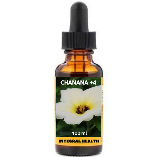 Chanana (+4), 200 ml ((2 frascos de 100 ml em vidro âmbar) - Dente de Leão, Erva Baleeira, Erva Botão e Picão Preto