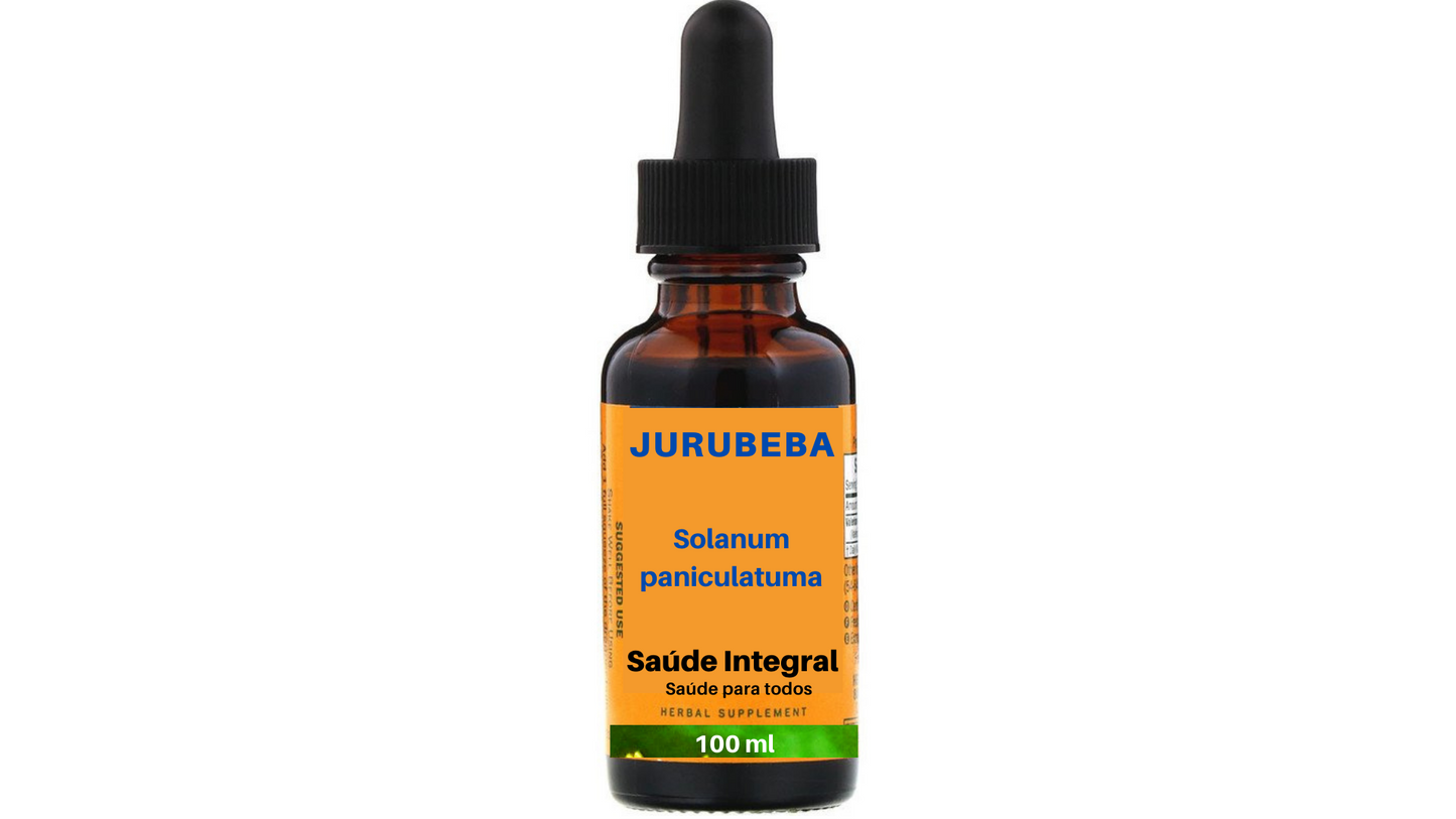 Jurubeba, 200 ml (2 frascos de 100 ml em vidro âmbar) - Solanum paniculatum