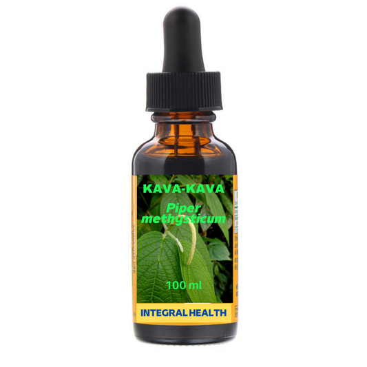 Kawa-Kawa (Kava-Kava ou Kava), 200 ml (2 frascos de 100 ml em vidro âmbar) - Piper methysticum - Neuroprotetor, desmame de benzodiazepínicos (dependência química), tensão nervosa, atualização, irritabilidade, ansiedade, insônia... Casos leves e moderados.