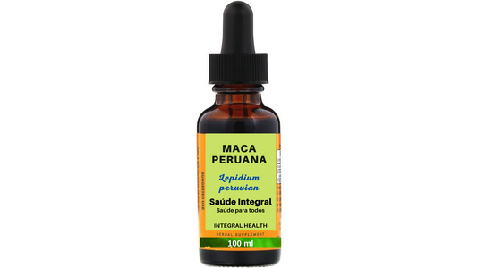 Maca Peruana Preta, 200 ml (2 frascos de 100 ml em vidro âmbar) - Lepidium peruvian