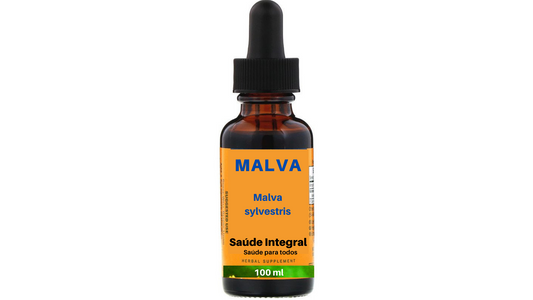 Malva, 200 ml (2 frascos de 100 ml em vidro âmbar) - Malva sylvestris