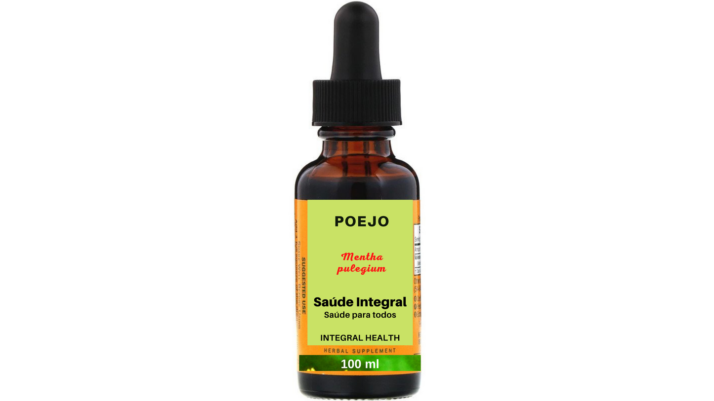 Poejo, 200 ml (2 frascos de 100 ml em vidro âmbar) - Mentha pulegium