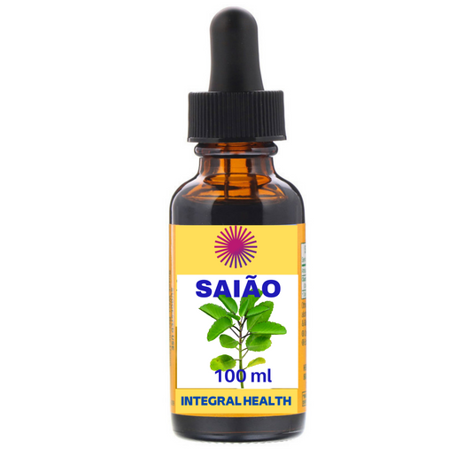 Saião (Coirama, Corama), 200 ml (2 frascos de 100 ml em vidro âmbar) - HPV, Infecções Pulmonares, Erisipela, Verrugas, Úlceras, Gastrite, Hipertensão, Problemas Renais, Diabetes, Furúnculos, Inflamação de Ovários etc.