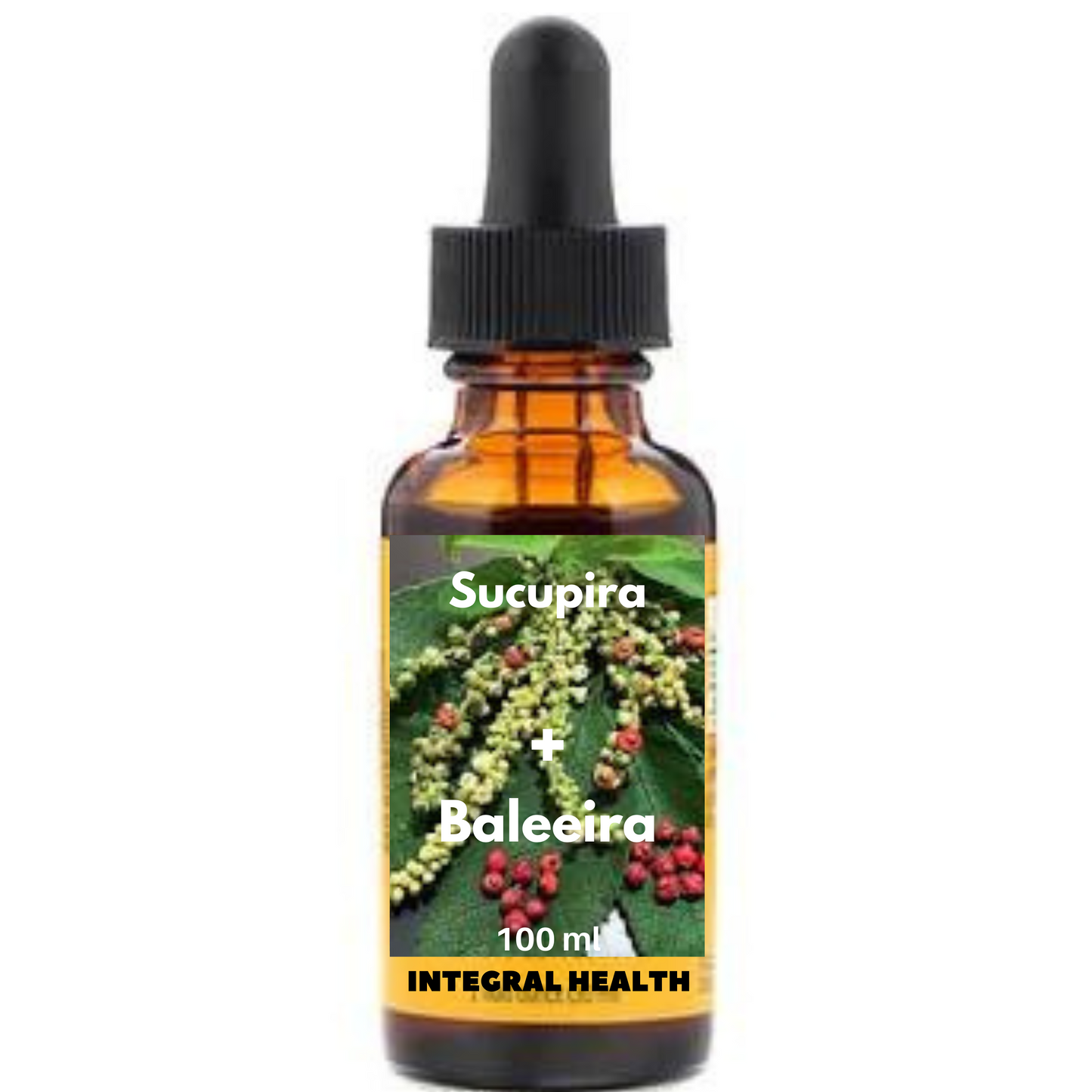 Sucupira + Erva Baleeira, 200 ml (2 frascos de 100 ml em vidro âmbar) - Boldichia spp + Cordia verbenacea